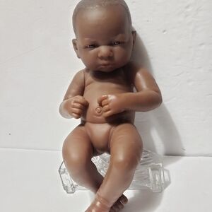 BERENGUER African American Black Baby Doll Realistic